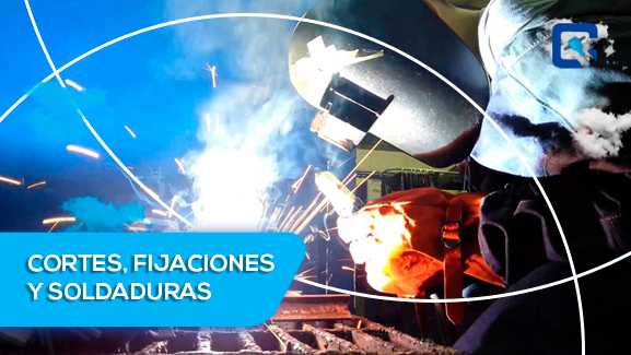 Arriendo de equipos de CORTES, FIJACIONES Y SOLDADURAS